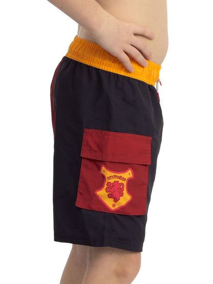 Character Black Harry Potter Swimming Shorts image 5