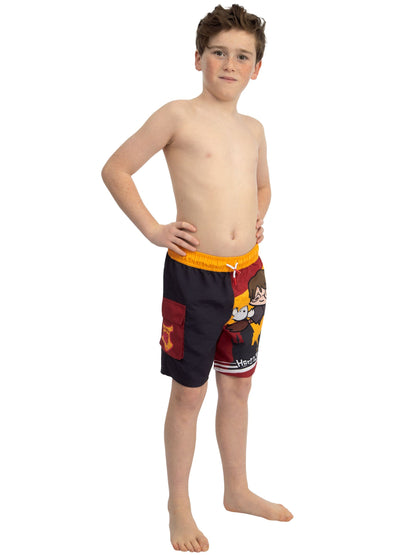Character Black Harry Potter Swimming Shorts image 6