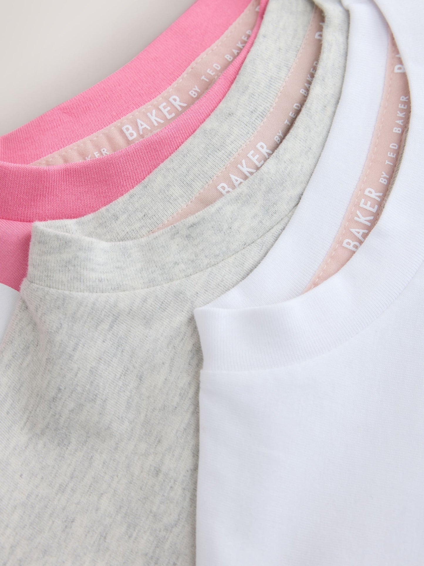 Dsiney Kidz - Baker by Ted Baker Pink 3 Pack Oversized Graphic T-Shirts image 10