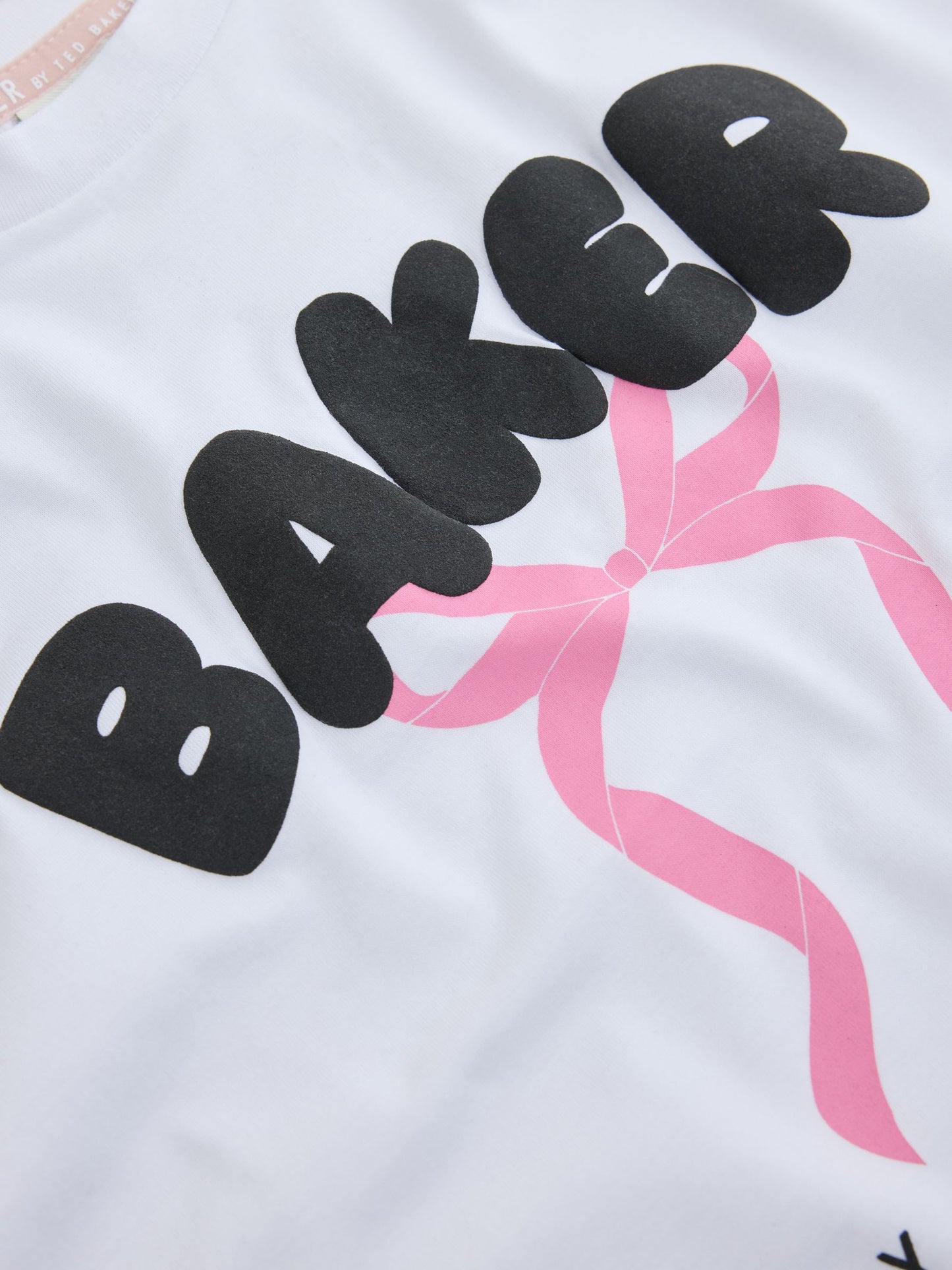Dsiney Kidz - Baker by Ted Baker Pink 3 Pack Oversized Graphic T-Shirts image 9