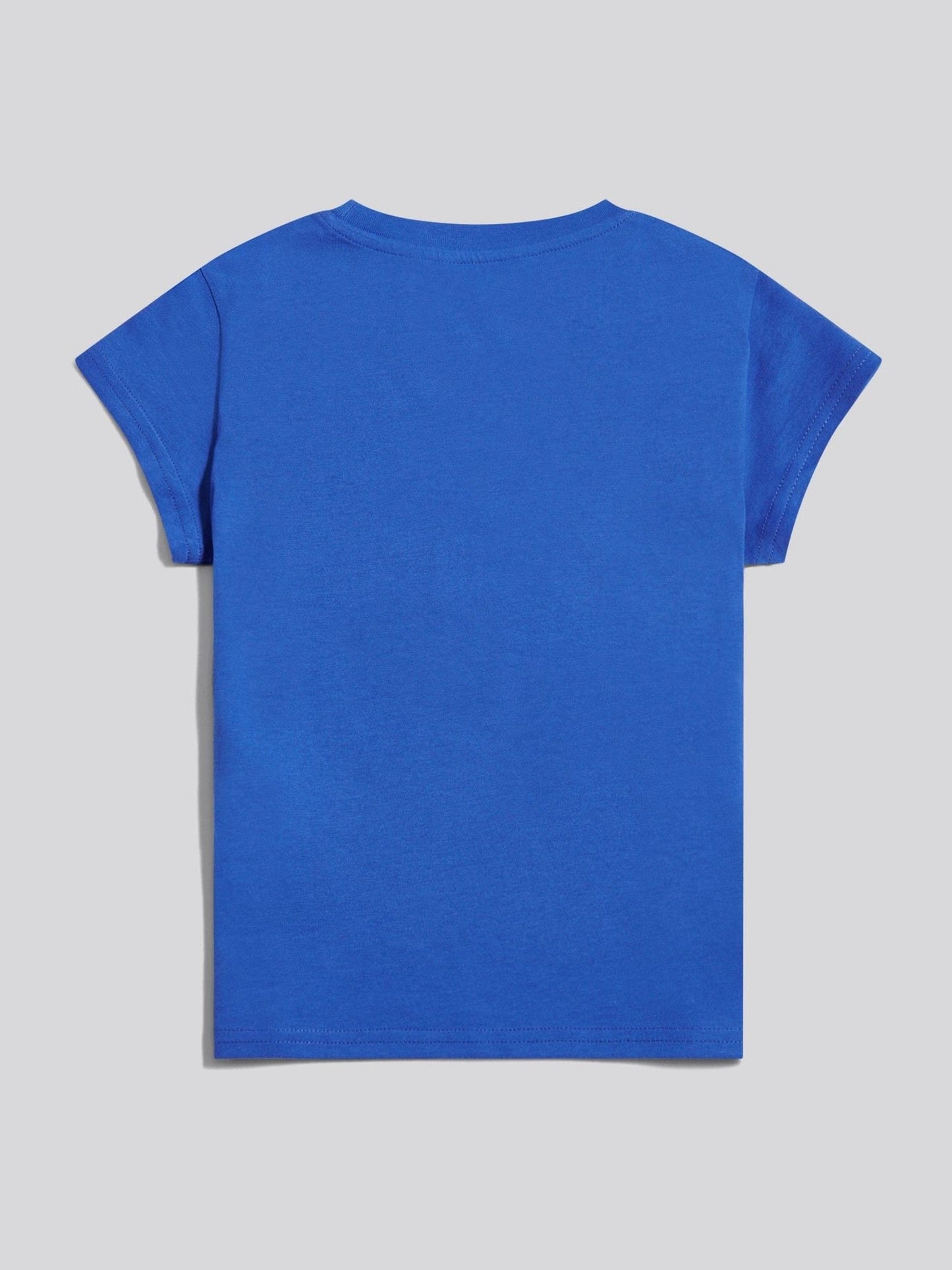 Dsiney Kidz - U.S. Polo Assn. Blue Script Logo Cap Sleeve T-Shirt image 6