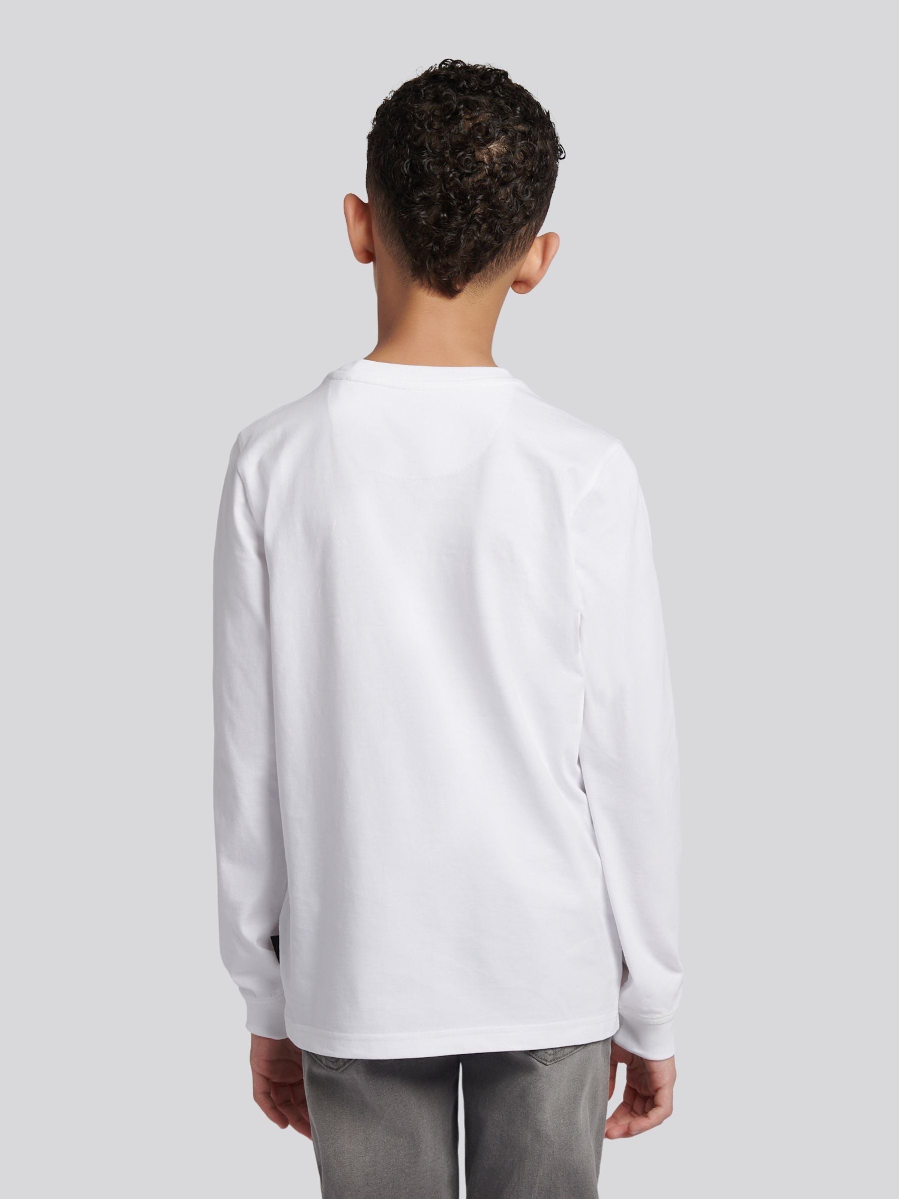 Dsiney Kidz - Lee White Workwear Badge Long Sleeve T-Shirt image 2
