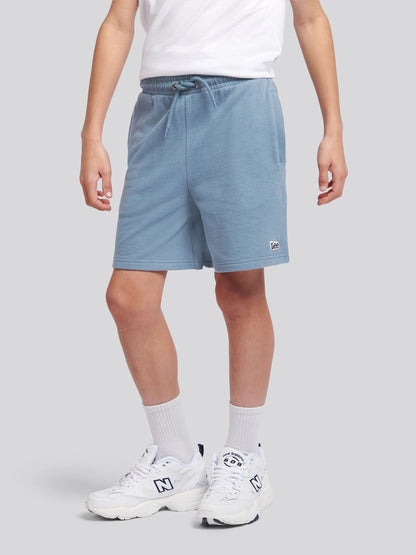 Dsiney Kidz - Lee Blue Loopback Fleece Badge Shorts image 1