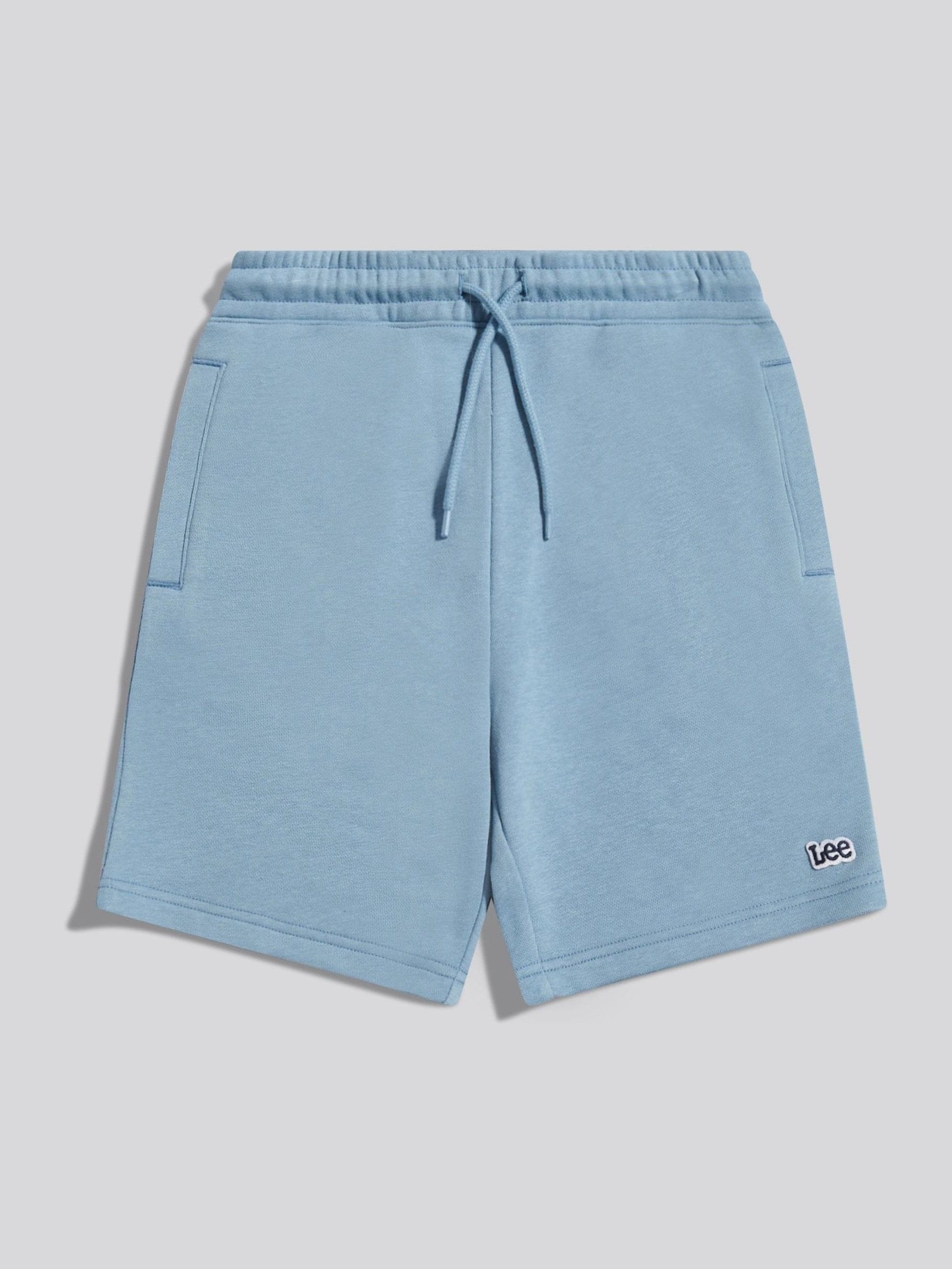 Dsiney Kidz - Lee Blue Loopback Fleece Badge Shorts image 6