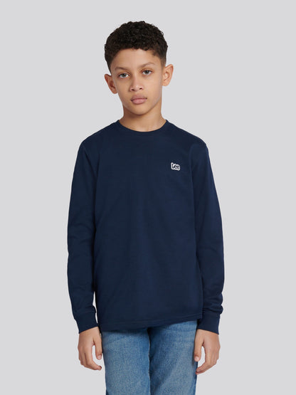 Dsiney Kidz - Lee Blue Workwear Badge Long Sleeve T-Shirt image 1