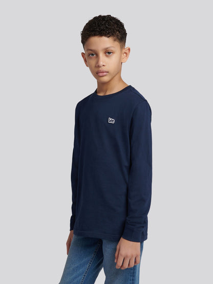 Dsiney Kidz - Lee Blue Workwear Badge Long Sleeve T-Shirt image 4