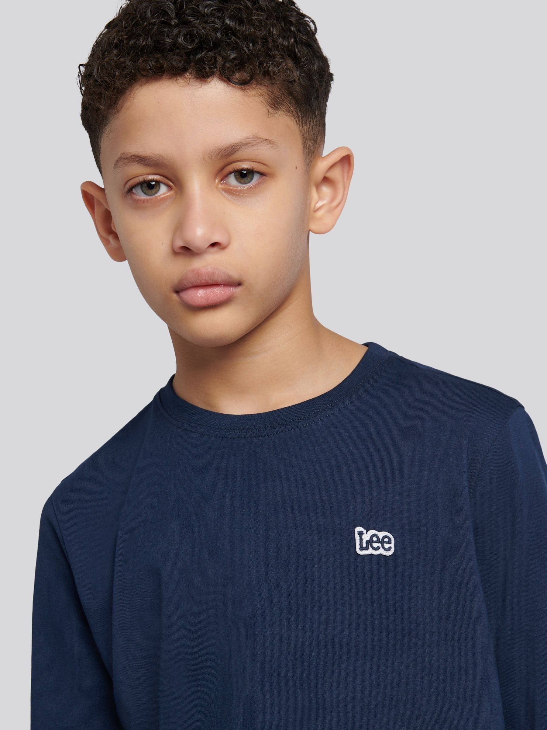 Dsiney Kidz - Lee Blue Workwear Badge Long Sleeve T-Shirt image 5