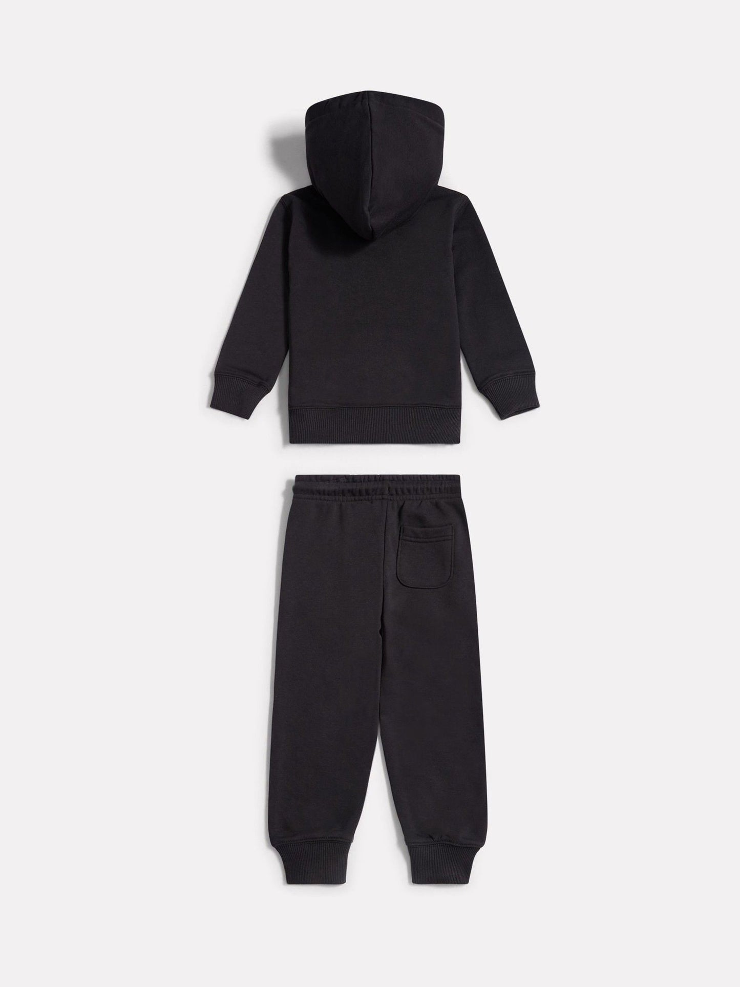 New Balance Black FT Stacked Logo Hoodie & Joggers Set image 2