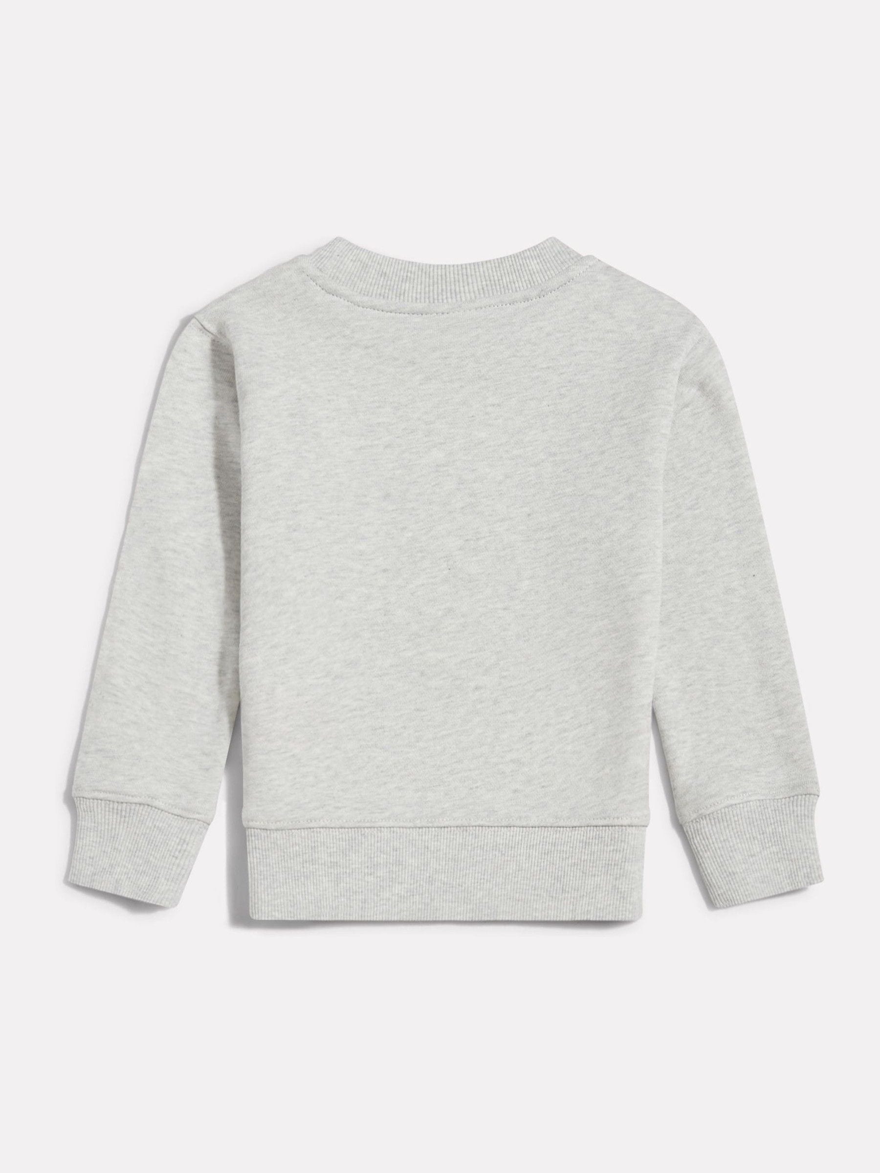 Dsiney Kidz - New Balance Grey Players Graphic FT Crew Neck Sweat Top image 2