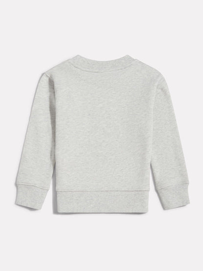 Dsiney Kidz - New Balance Grey Players Graphic FT Crew Neck Sweat Top image 2