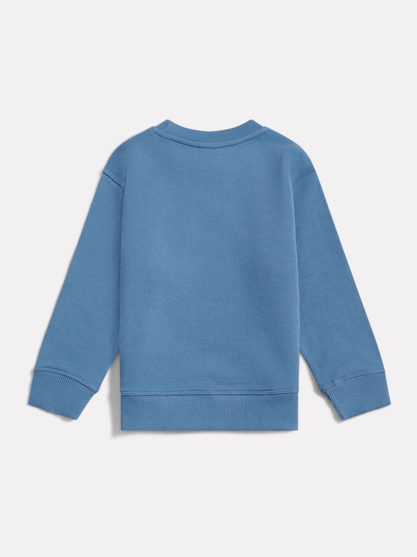 Dsiney Kidz - New Balance Blue FT Small Logo Crew Neck Sweat Top image 2