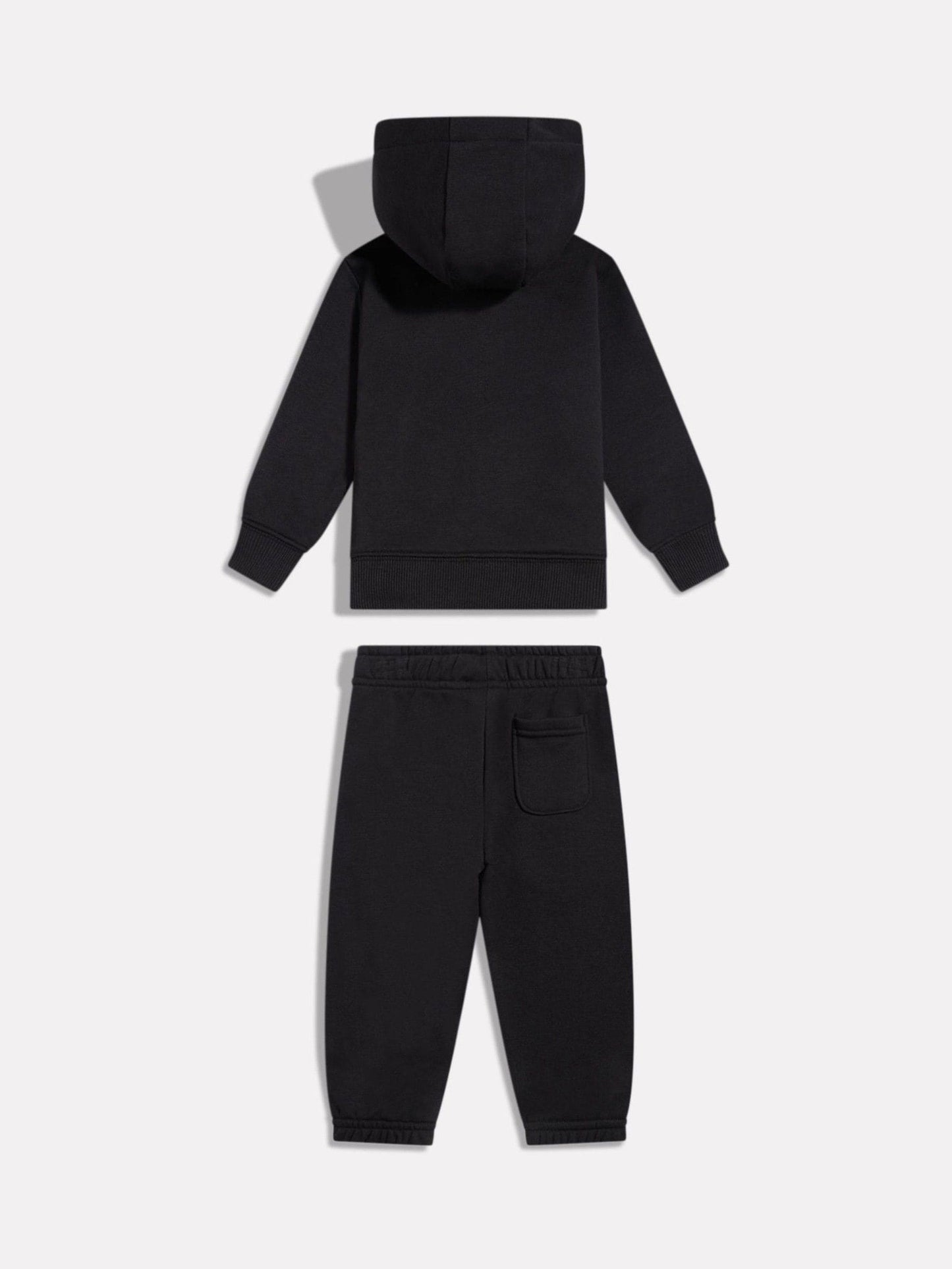 New Balance Black Zip Thru FT Hoodie & Joggers Set image 2