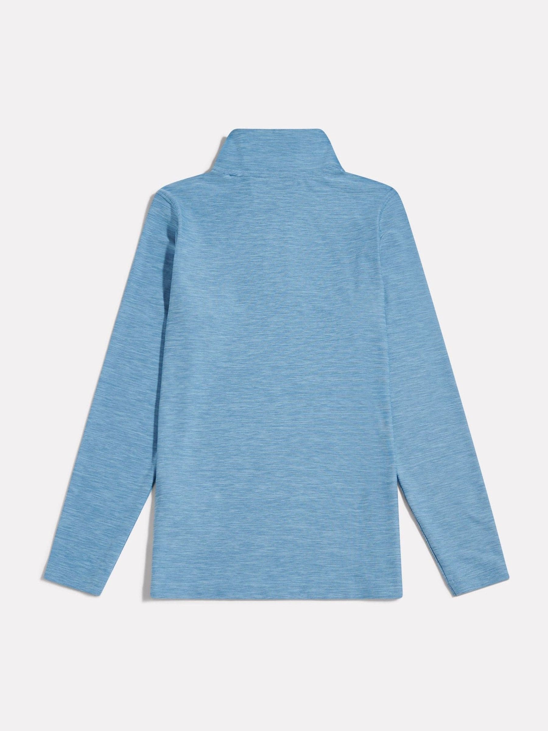 Dsiney Kidz - New Balance Light Blue Athletics Quarter Zip Funnel Sweatshirt image 2