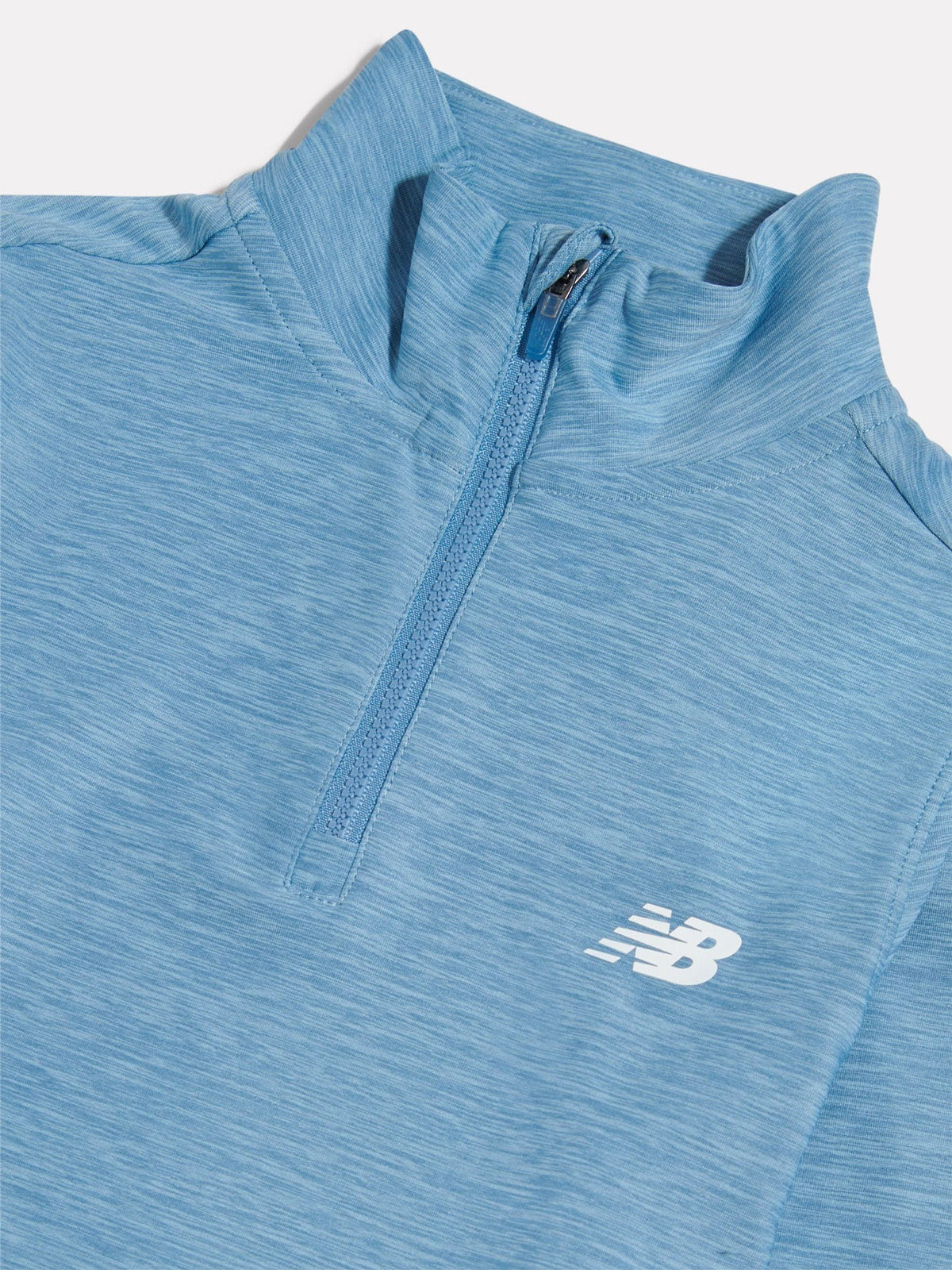 Dsiney Kidz - New Balance Light Blue Athletics Quarter Zip Funnel Sweatshirt image 3