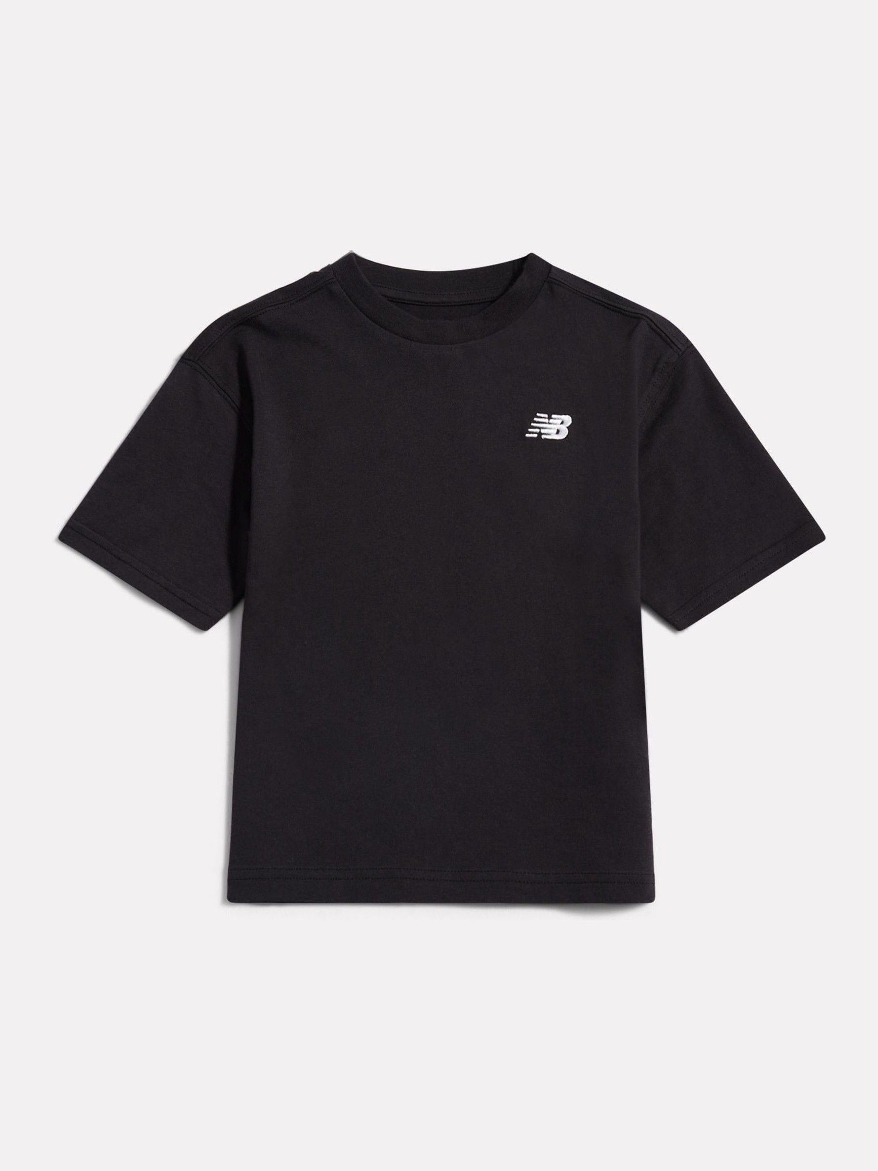 Dsiney Kidz - New Balance Black Small Logo Jersey T-Shirt image 1