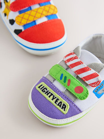 Multi Toy Story Touch Fastening Baby Trainers (0-2mths) - image 3