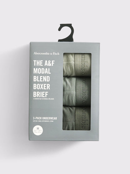 Dsiney Kidz - Abercrombie & Fitch Neutral Stretch Modal Boxers 3 Pack image 2