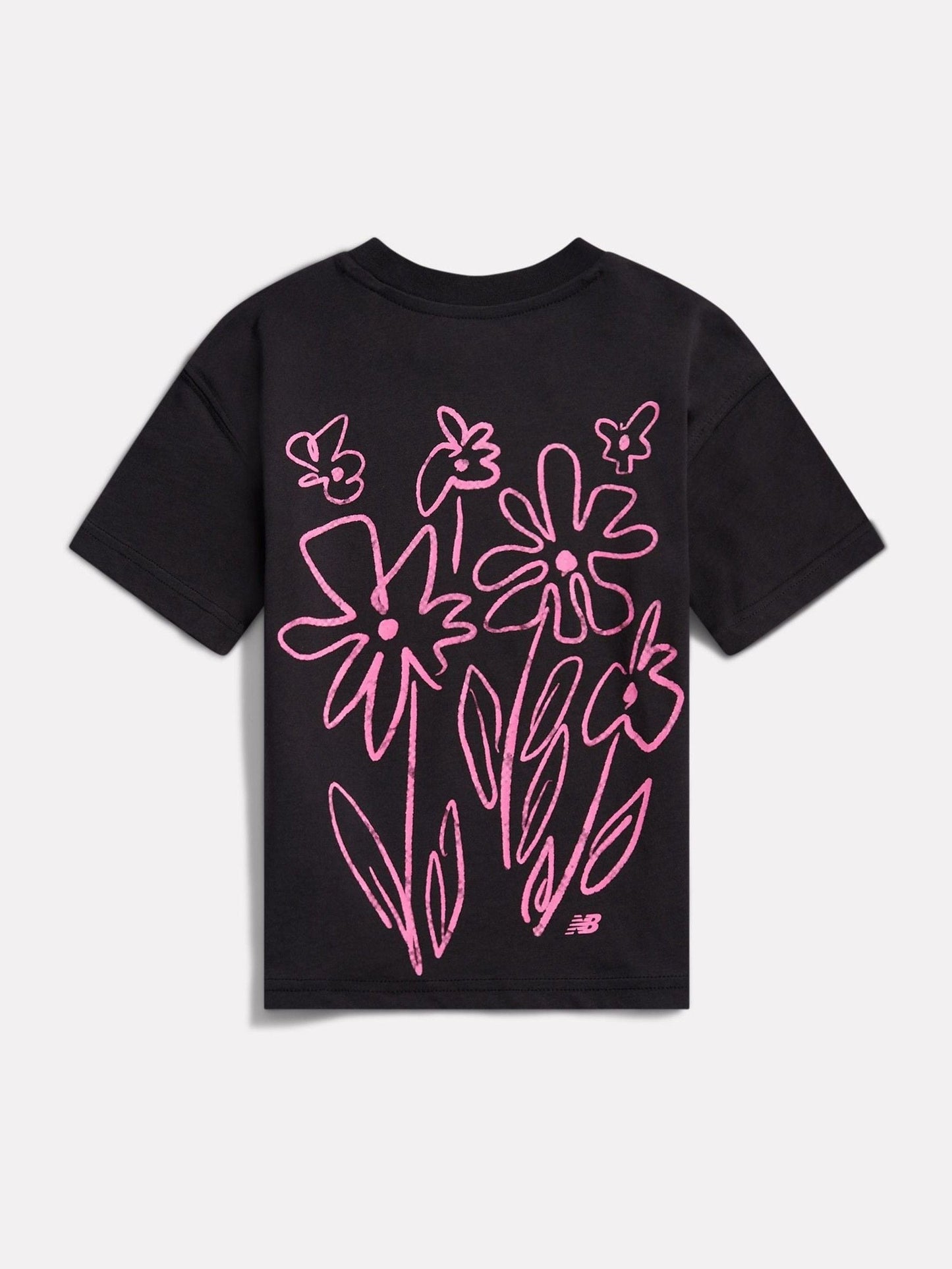 Dsiney Kidz - New Balance Black Athletics Graffiti Graphic T-Shirt image 2