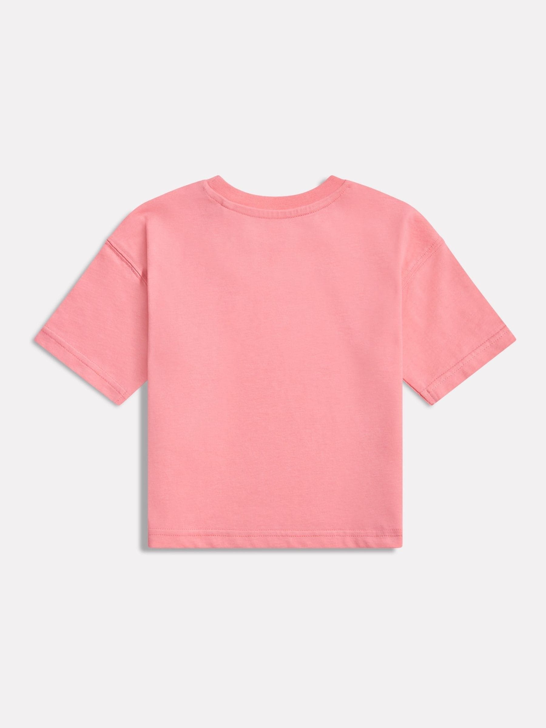 Dsiney Kidz - New Balance Pink Jersey Small Logo T-Shirt image 2