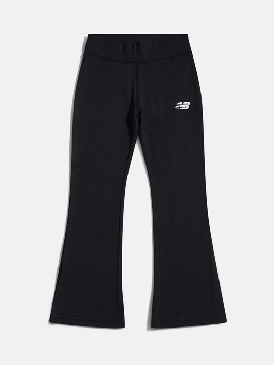 New Balance Black Small Logo Flare Leggings image 1