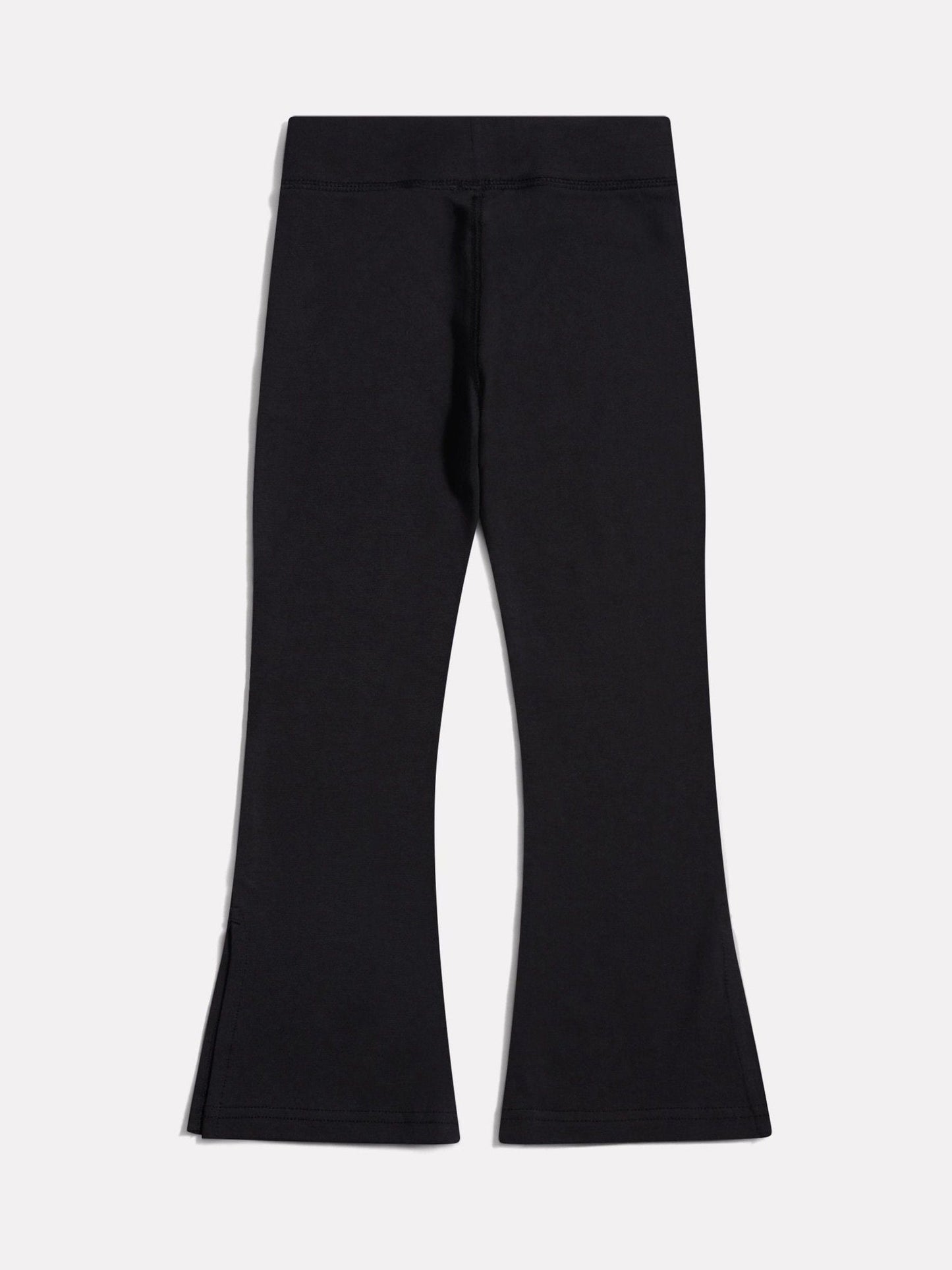 New Balance Black Small Logo Flare Leggings image 2