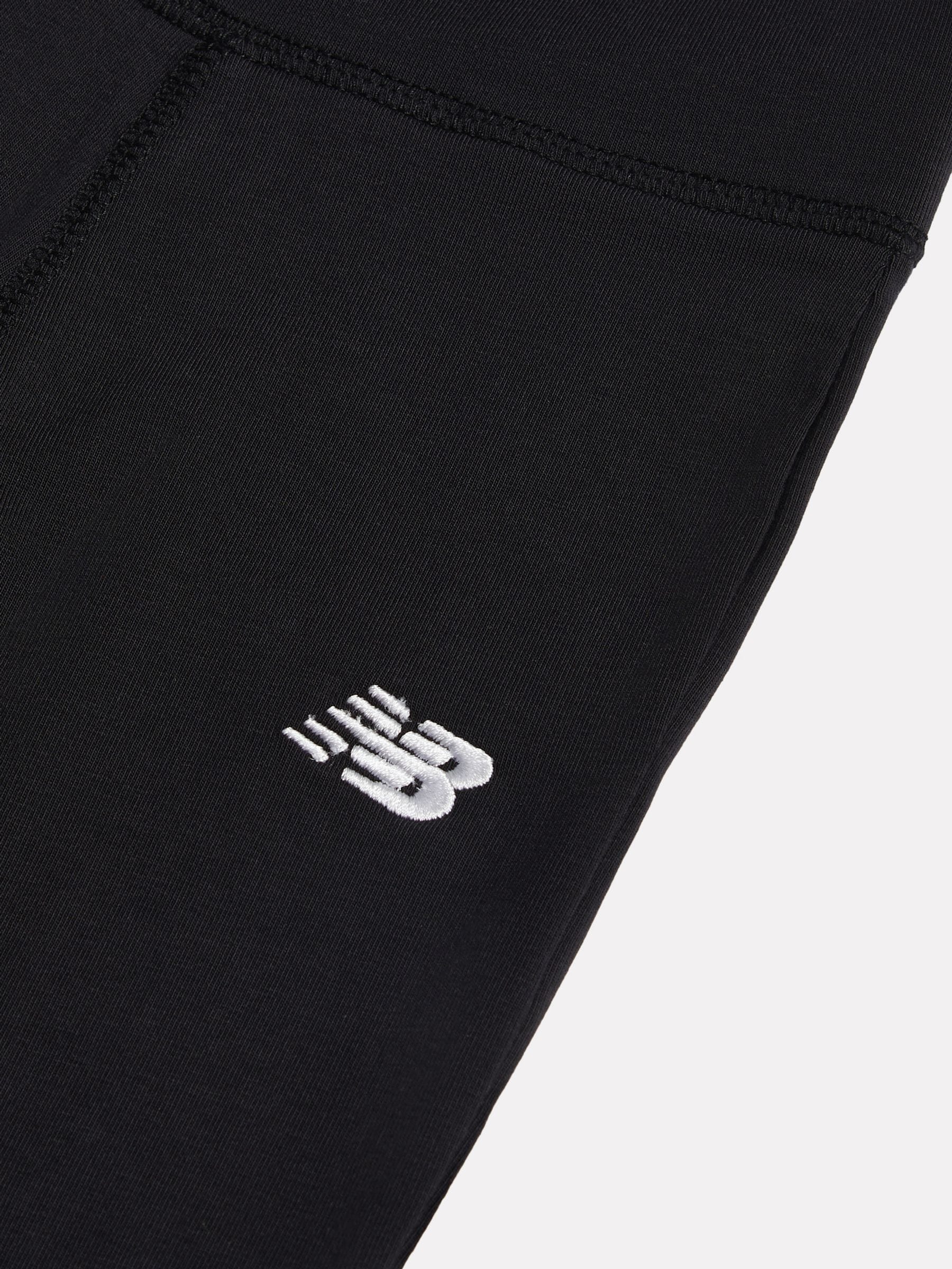 New Balance Black Small Logo Flare Leggings image 3