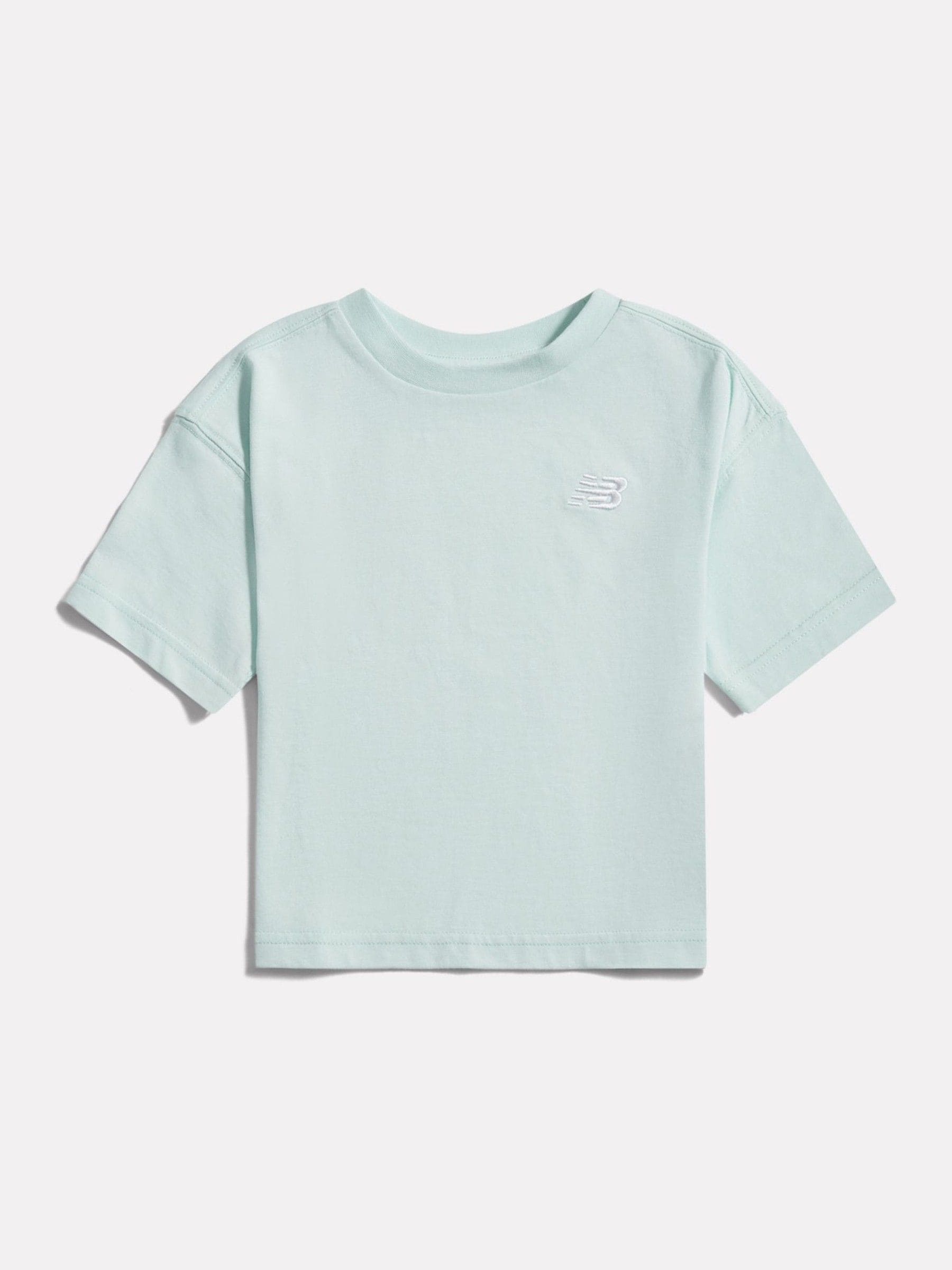 Dsiney Kidz - New Balance Green Jersey Small Logo T-Shirt image 1