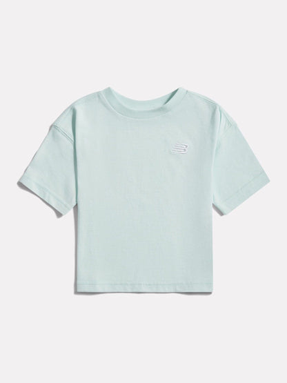 Dsiney Kidz - New Balance Green Jersey Small Logo T-Shirt image 1