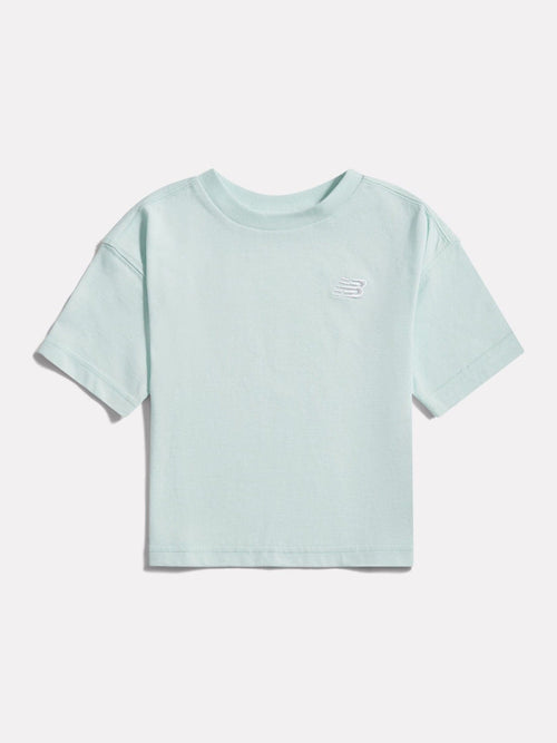 Dsiney Kidz - New Balance Green Jersey Small Logo T-Shirt image 1