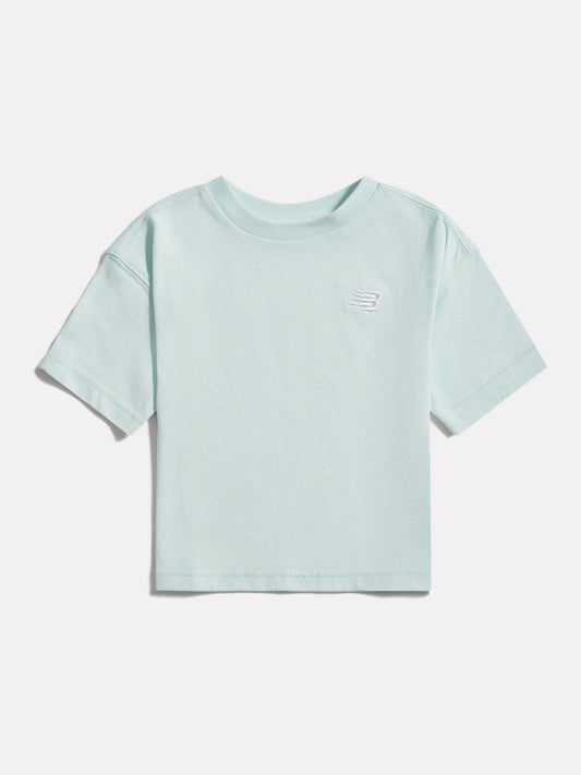 Dsiney Kidz - New Balance Green Jersey Small Logo T-Shirt image 1