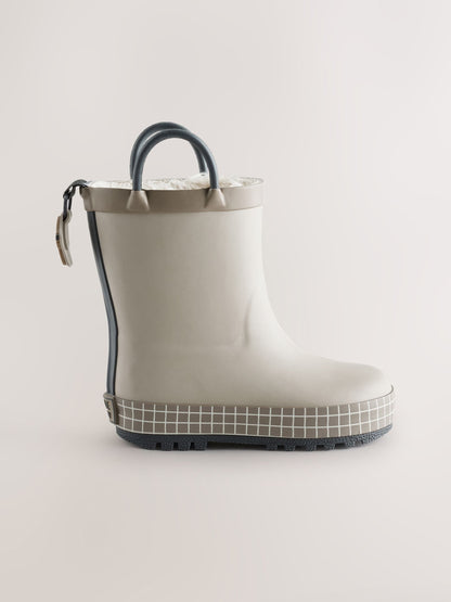 Neutral Dog Warm Lined Handle Wellies - image 2