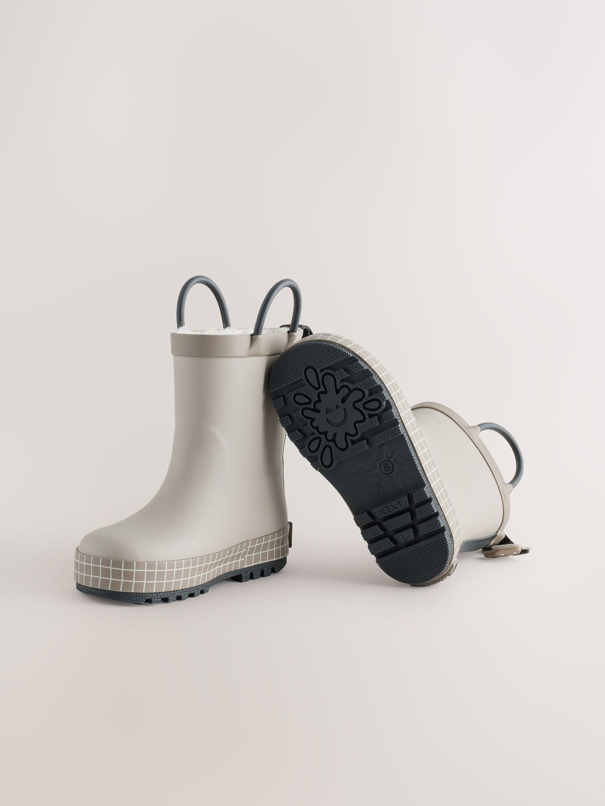 Neutral Dog Warm Lined Handle Wellies - image 3