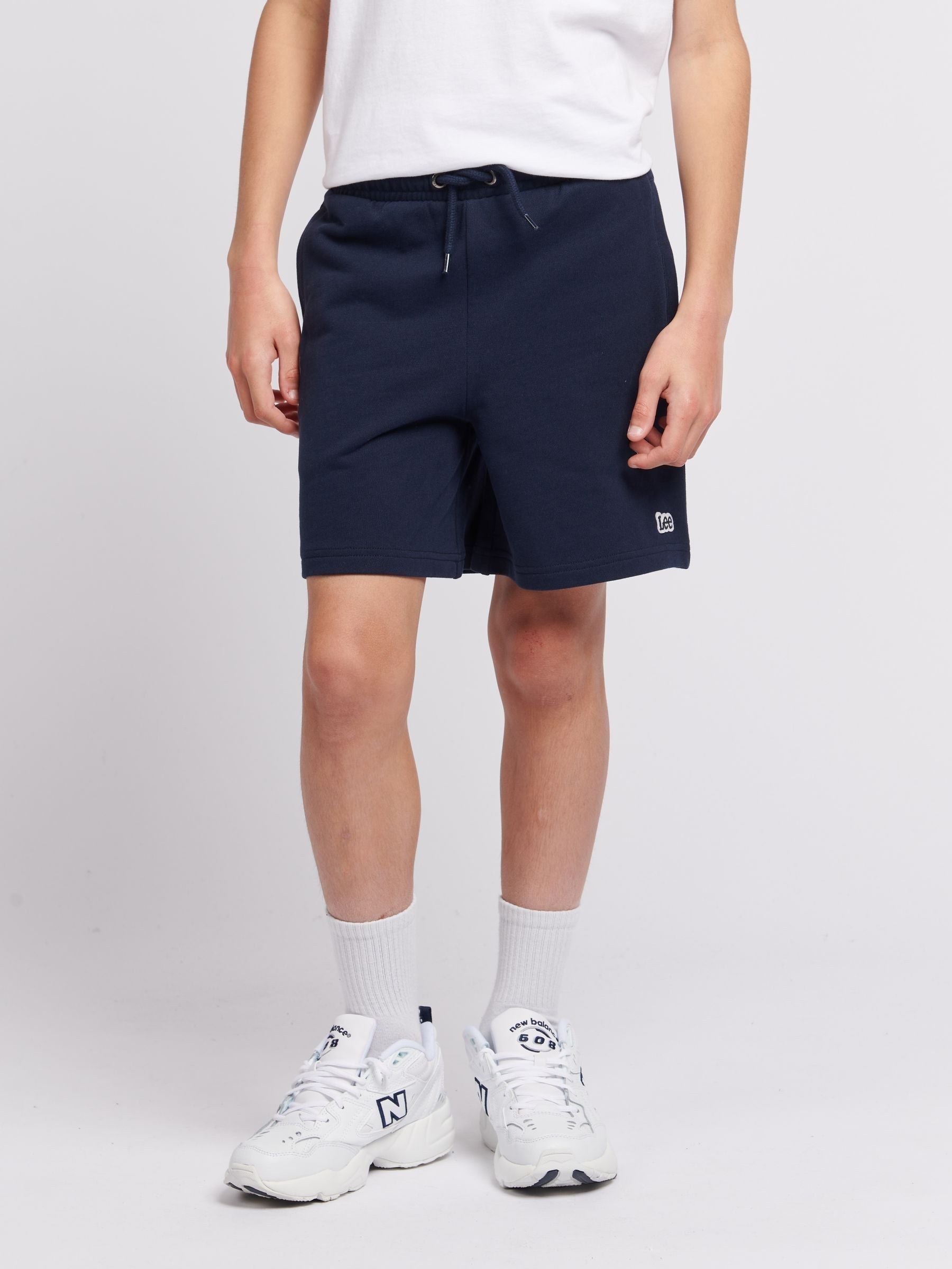 Dsiney Kidz - Lee Navy Blazer Loopback Fleece Badge Shorts image 1