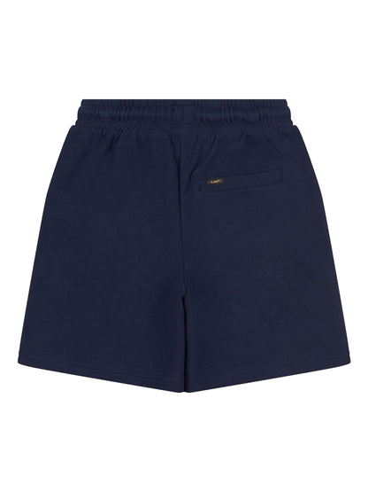Dsiney Kidz - Lee Navy Blazer Loopback Fleece Badge Shorts image 7