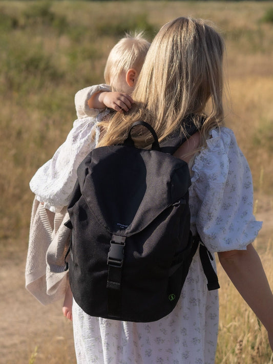 Storksak Changing Black Backpack image 1