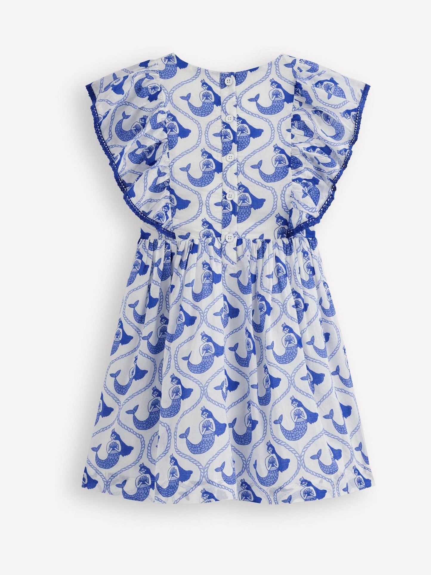 Boden Blue Pretty Woven Dress image 2