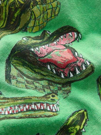 Boden Green Vintage Wash Graphic T-Shirt image 3