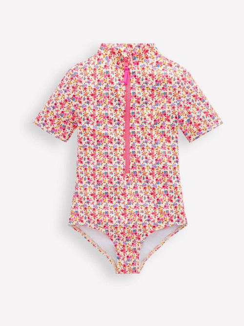 Dsiney Kidz - Boden Pink Short Sleeve Swimsuit image 1