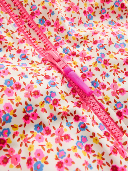 Boden Pink Short Sleeve Swimsuit image 3