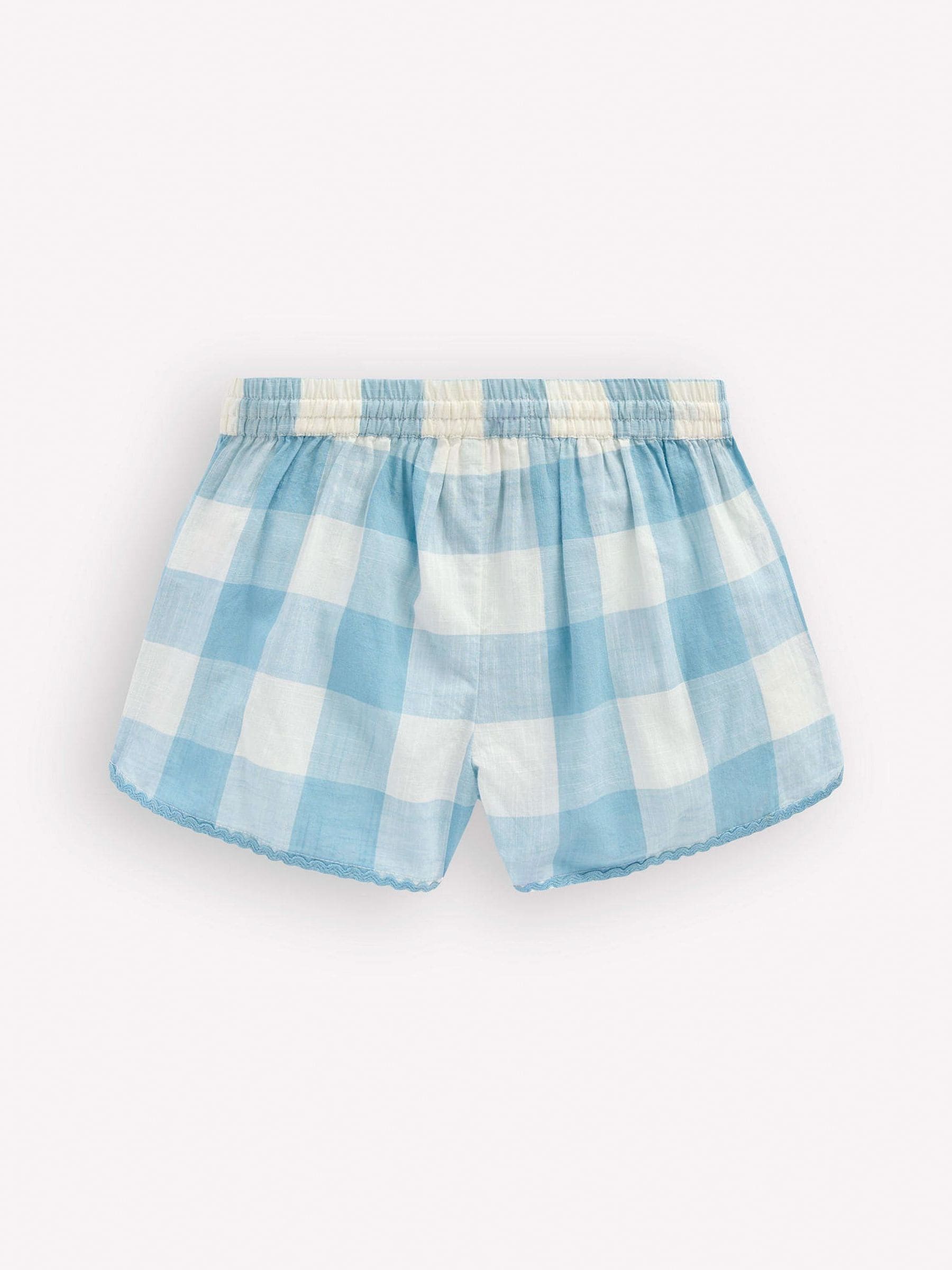 Boden Blue Pull-on Woven Shorts image 3