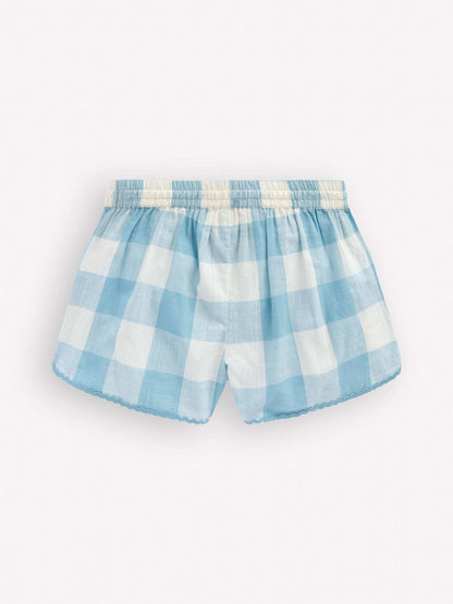 Boden Blue Pull-on Woven Shorts image 3