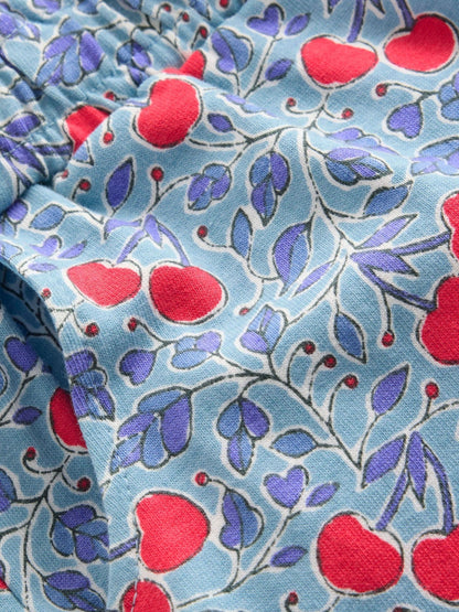 Boden Blue Pretty Jersey Shorts image 3