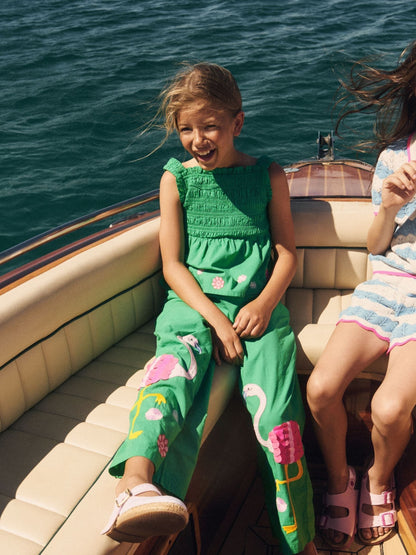 Dsiney Kidz - Boden Green Embellished Strappy Top image 1