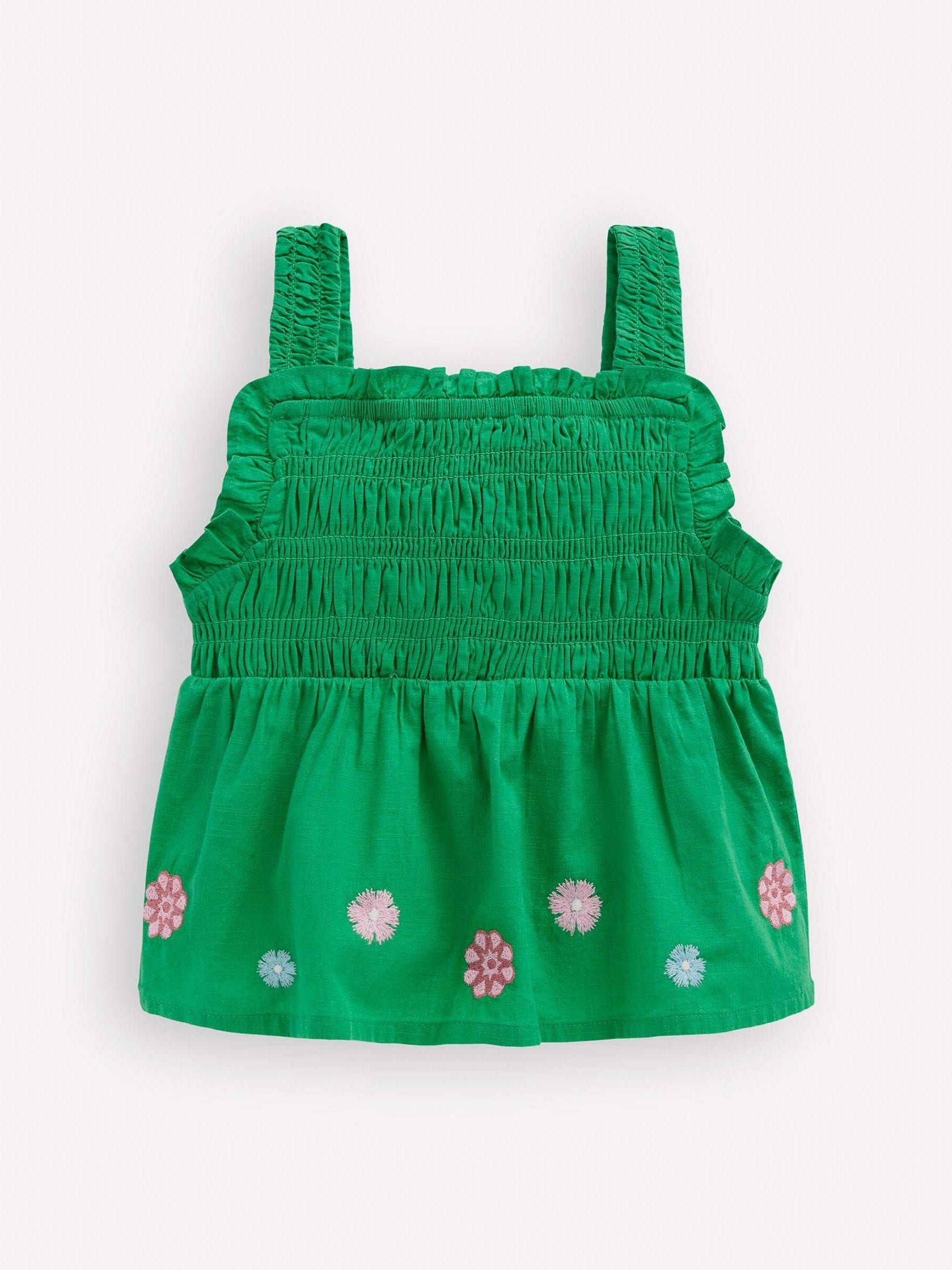 Dsiney Kidz - Boden Green Embellished Strappy Top image 2
