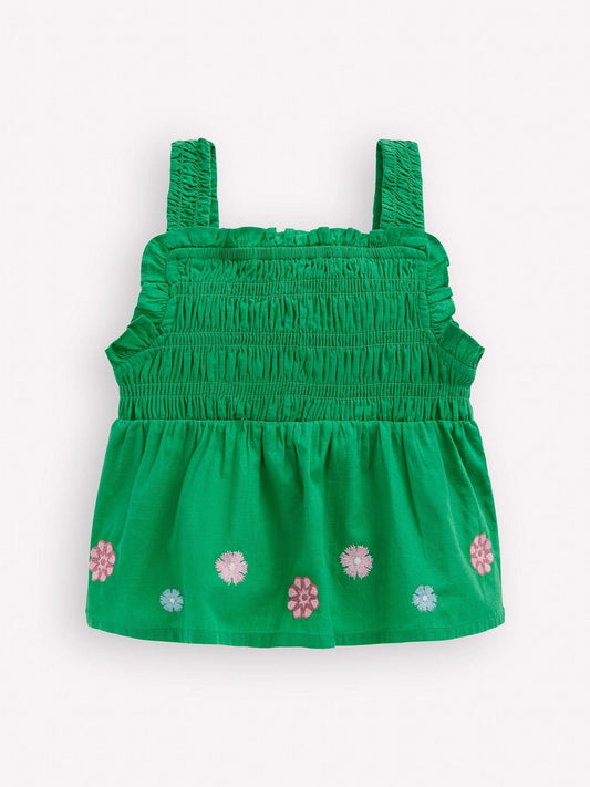 Dsiney Kidz - Boden Green Embellished Strappy Top image 2