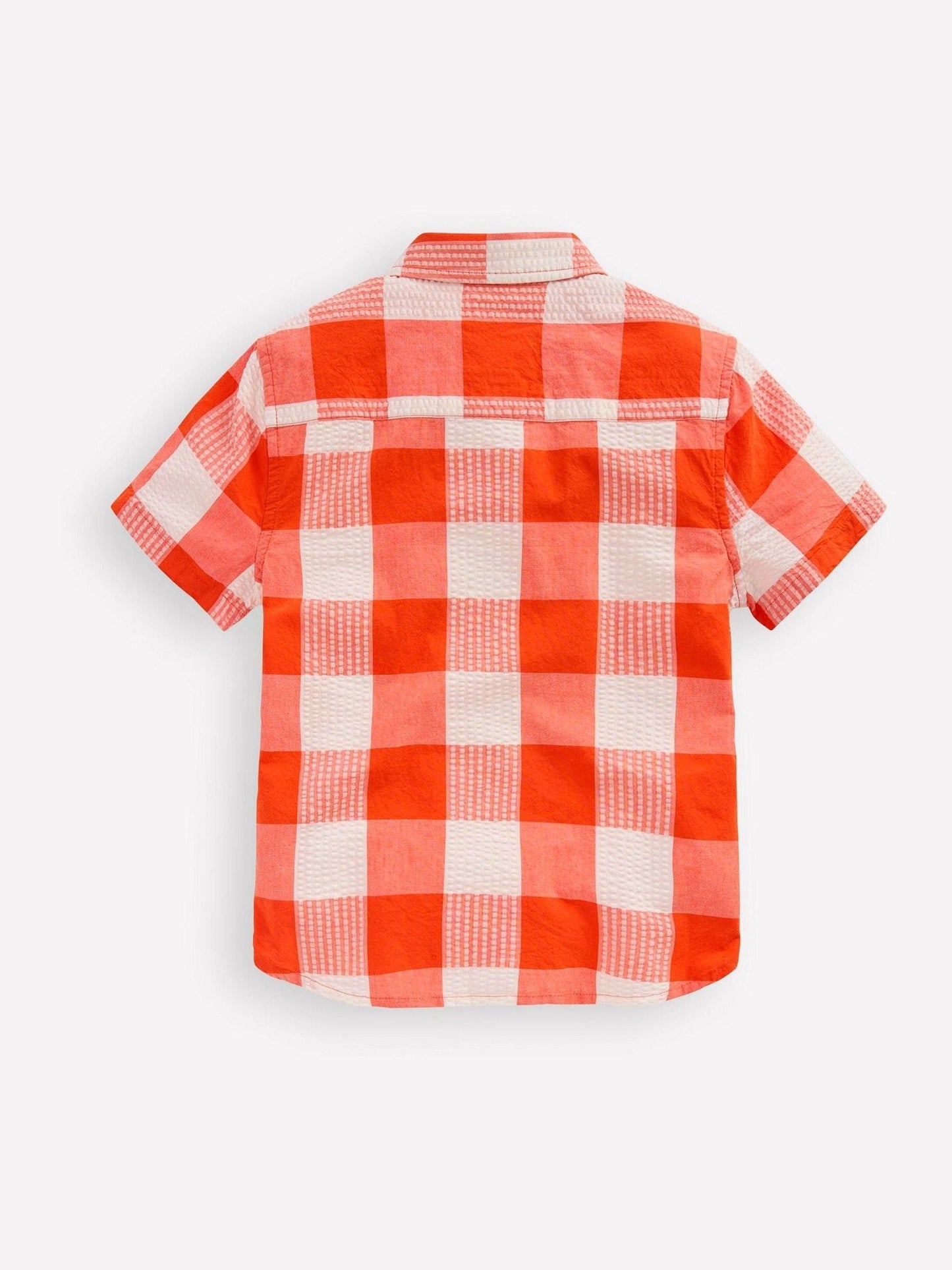 Dsiney Kidz - Boden Orange Cotton Gingham Shirt image 2