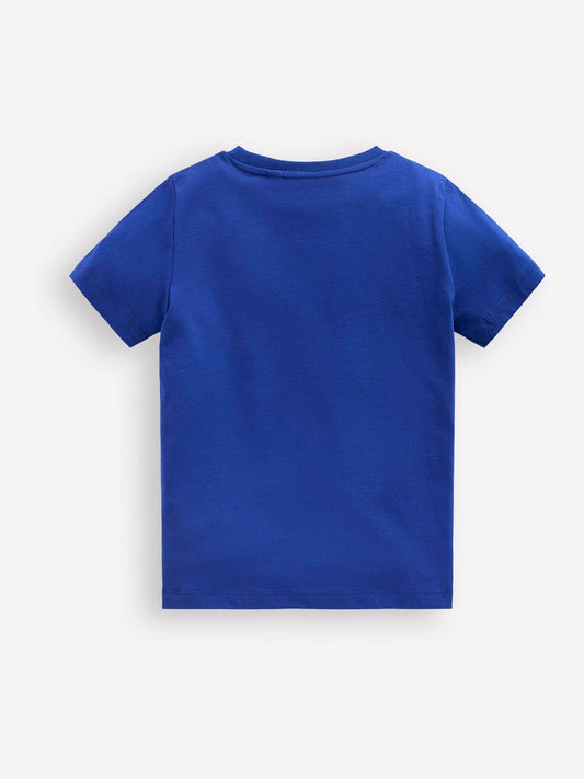 Boden Bright Blue Scorpion Glow-in-the-Dark T-Shirt image 2