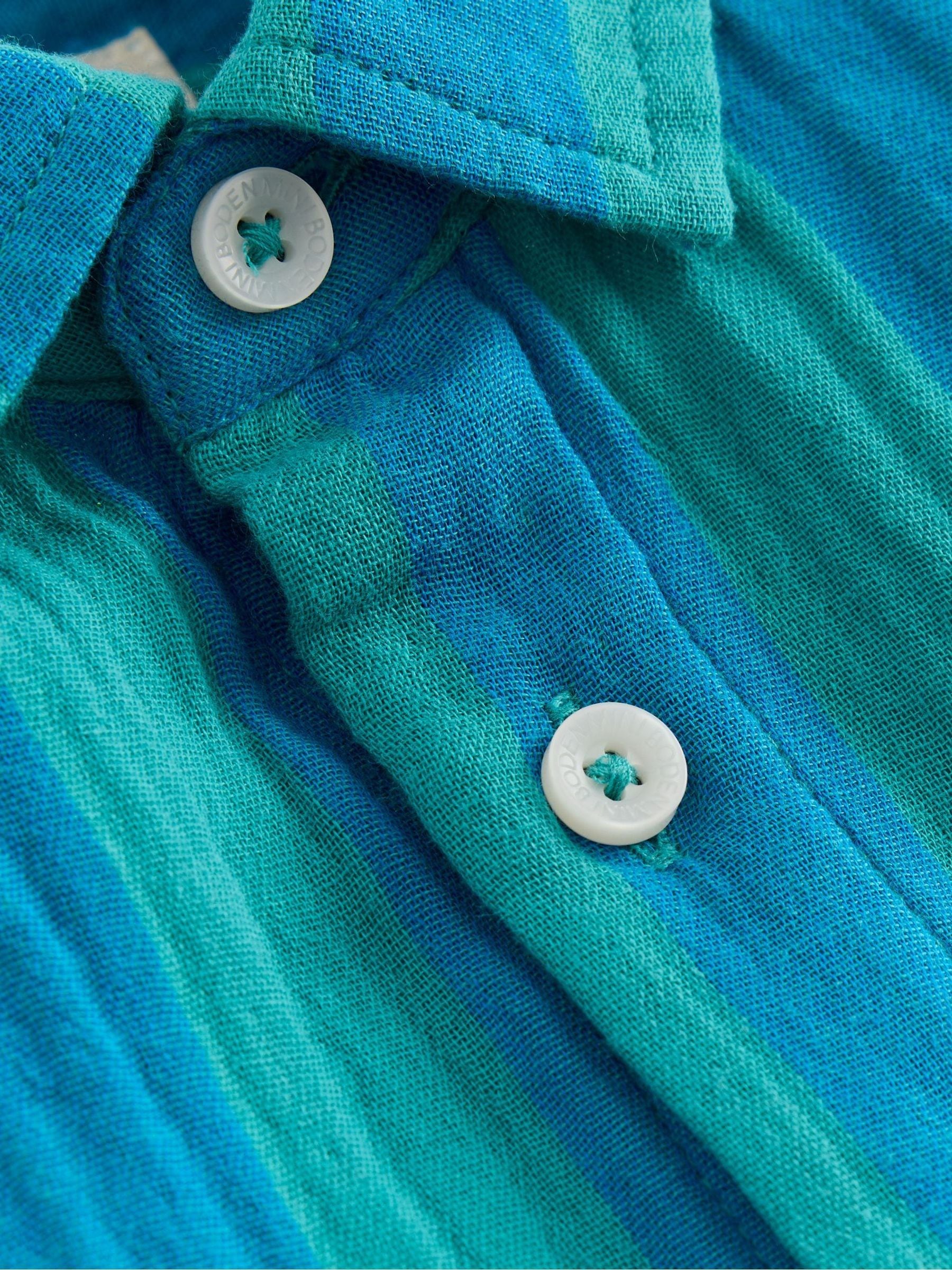Dsiney Kidz - Boden Green Double Cloth Shirt image 4