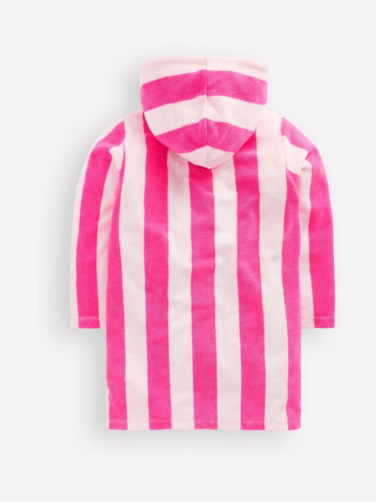 Boden Pink Fun Romie Towelling Zip-Up Cover-Up image 2