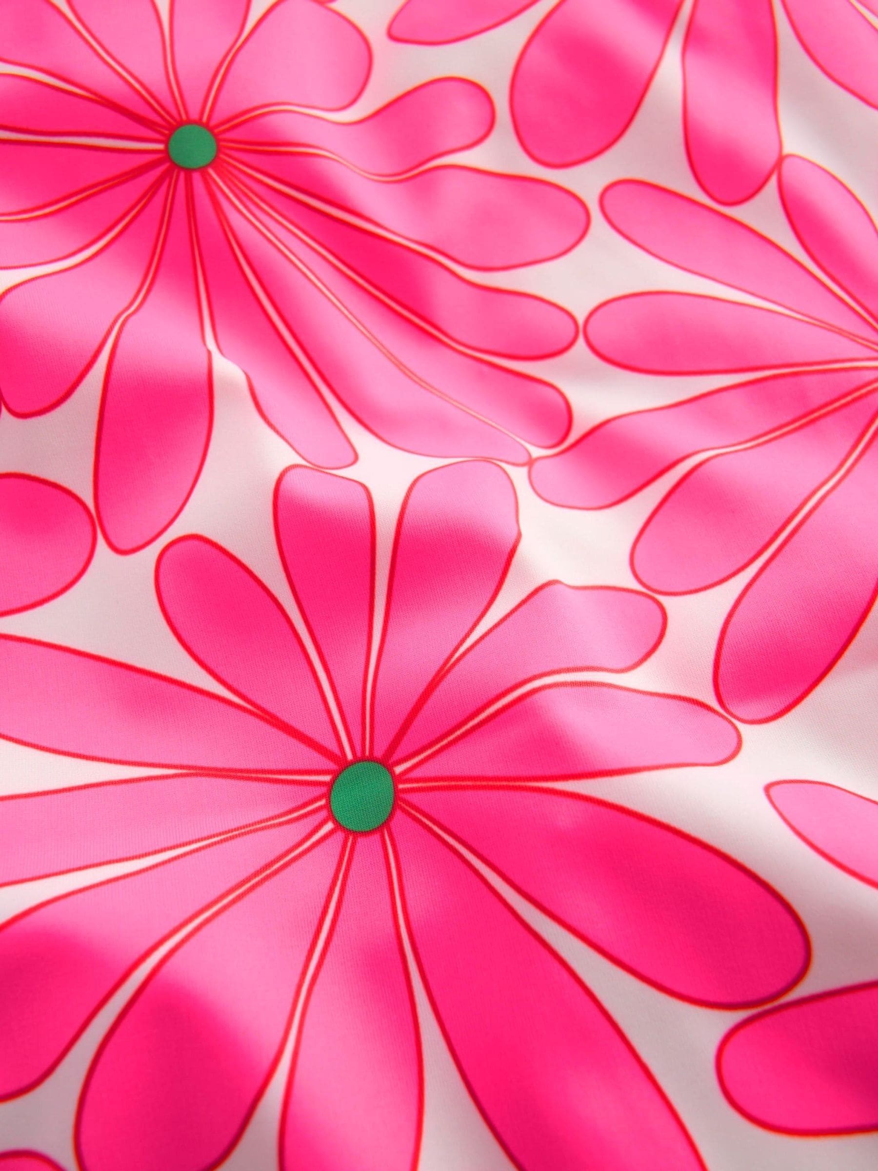 Boden Pink Cross-back Printed Swimsuit image 3